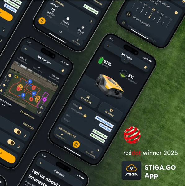 STIGA A10v  Kabelfri robotgressklipper